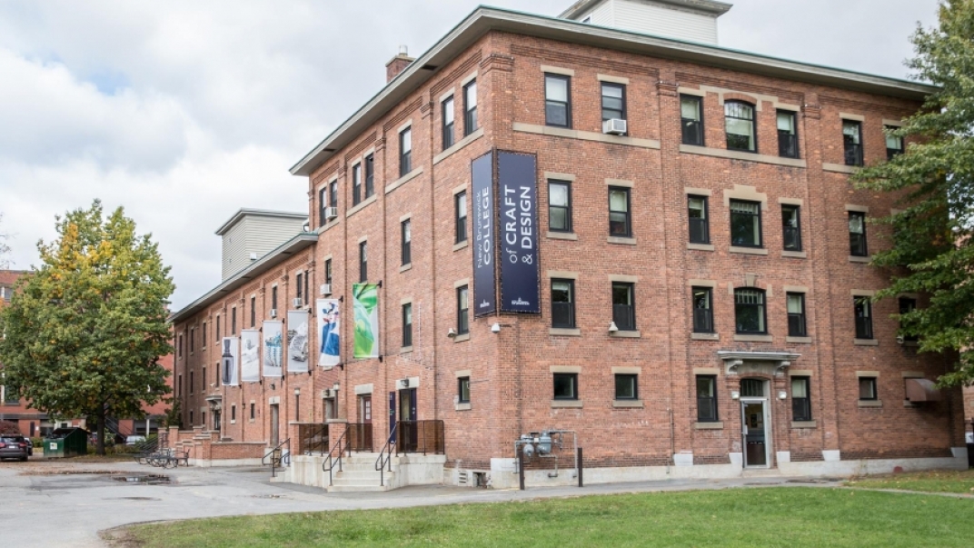 exterior shot of the New Brunswick College of Craft and Design