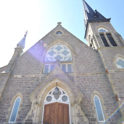 exterior shot of the Brunswick Street Baptist Church