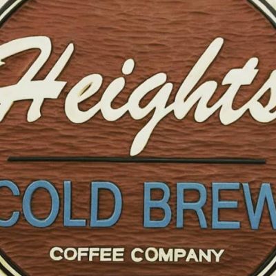 heights cold brew coffee company logo