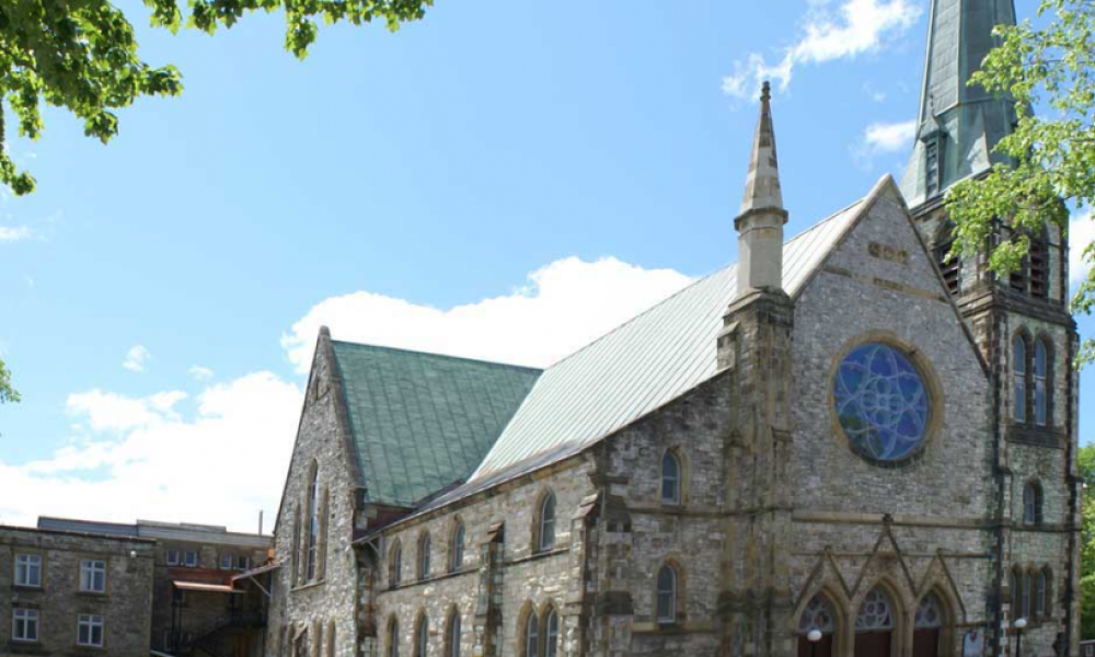 exterior shot of st paul's united church